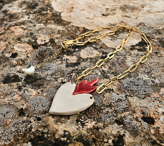 Collar Corazón Tramuntana