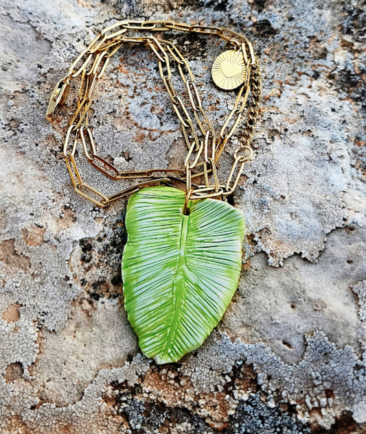 Collar Folha de Ipanema