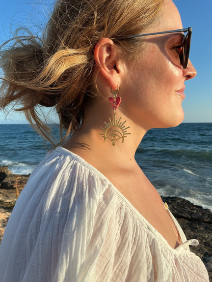 Pendientes Corazón Arpoador