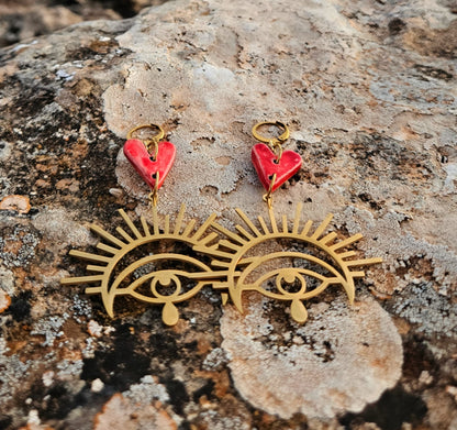 Pendientes Corazón Arpoador